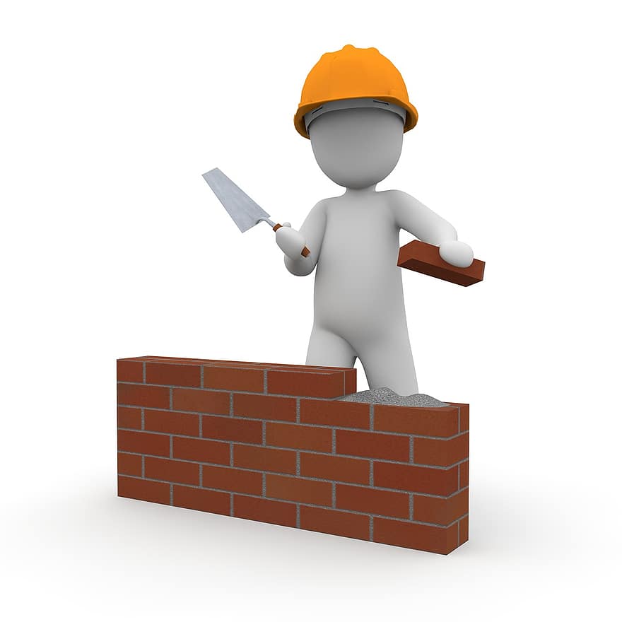 Maurer, คนงานก่อสร้าง, housebuilding, เว็บไซต์, การก่อสร้าง, ช่างฝีมือ, งาน, สร้าง