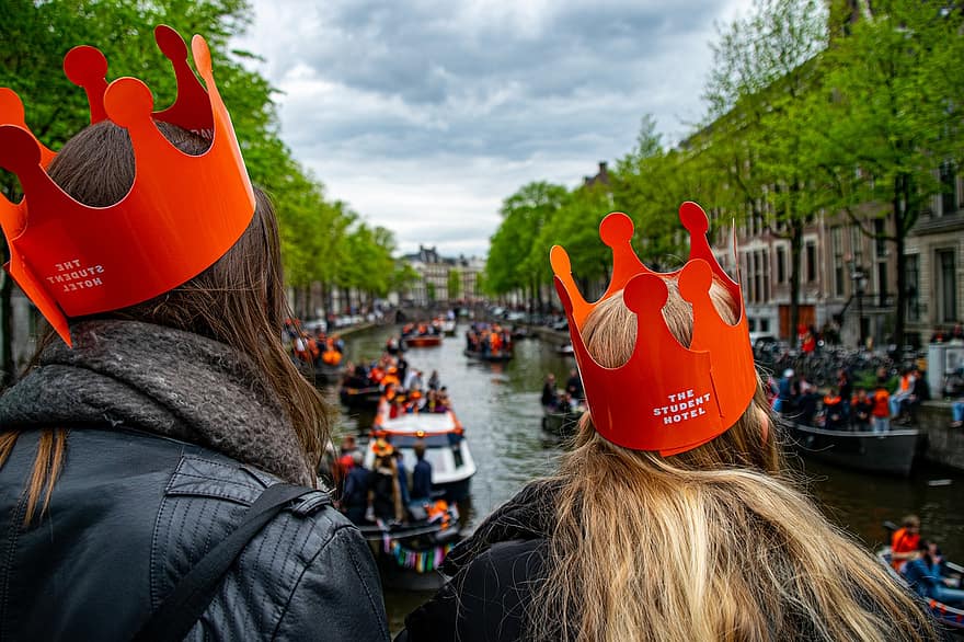 Амстердам, кралски ден, празненство, фестивал