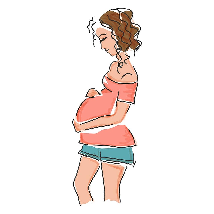 embaràs, mare, embarassada, feminitat, aviat mare, estómacs, felicitat, Vaig a la mare, bellesa, dona, joia