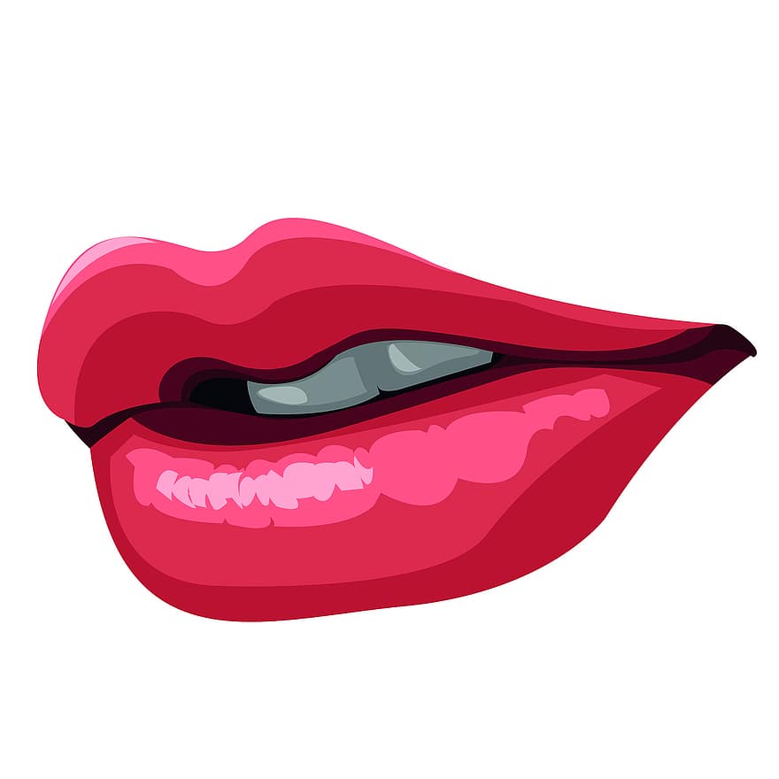 Lips, Beauty, Mouth, Smile, Tooth, Kiss, Art, human lips, lipstick, love, women