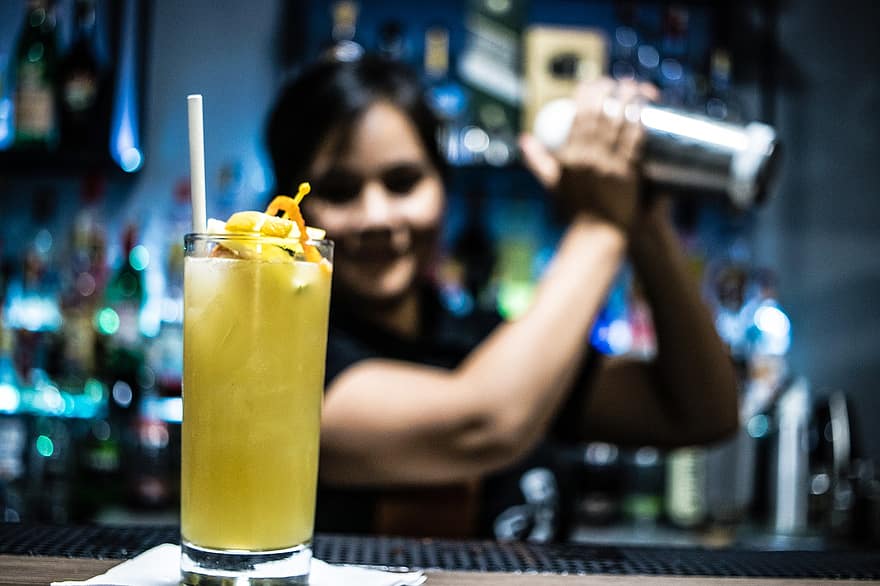 bartender, cocktail