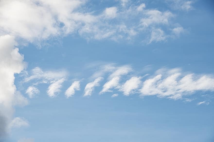 núvols, cel, Cúmulus, a l'aire lliure, espai aeri, cloudscape, fons de pantalla, blau, dia, temps, fons