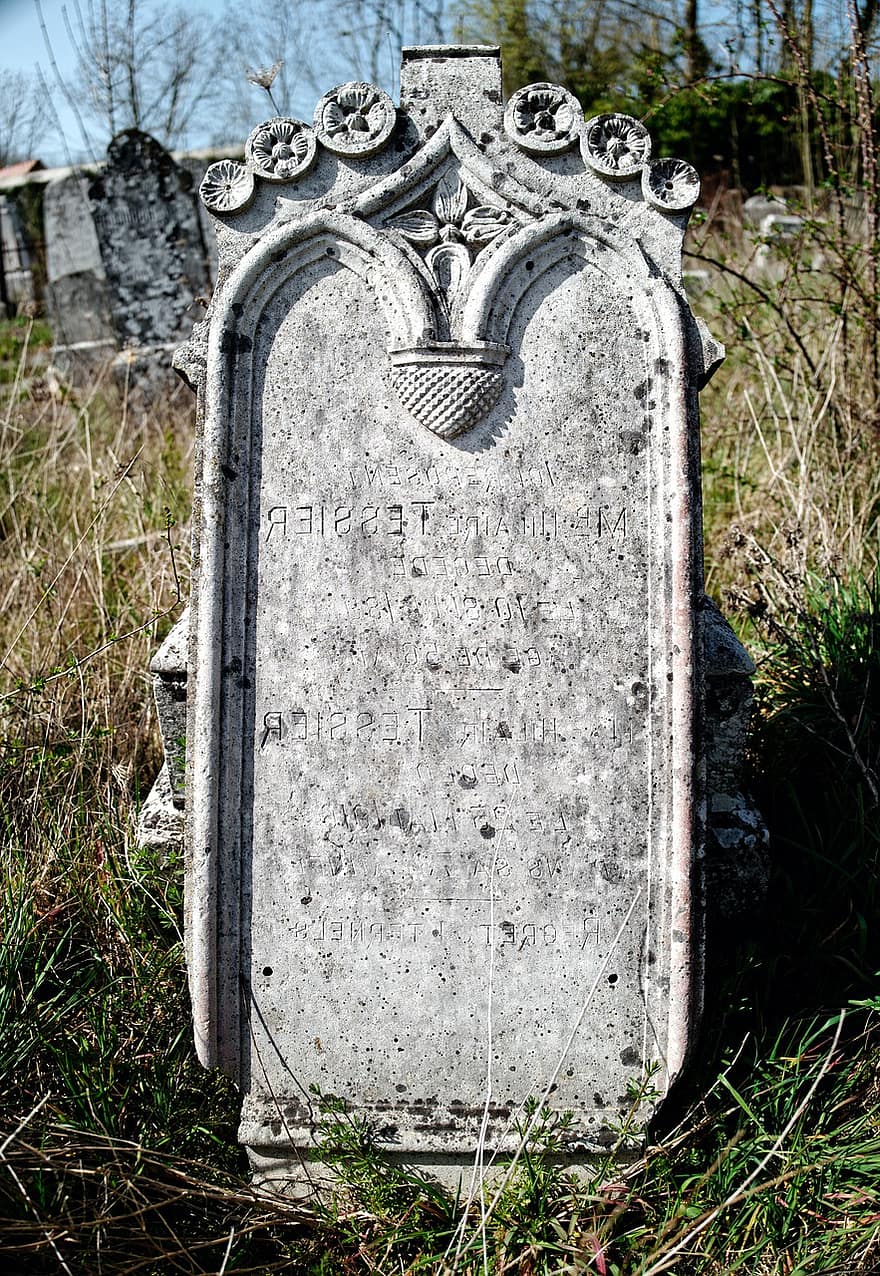 begraafplaats, graf, ruïneren, begrafenis, grafsteen, verlaten