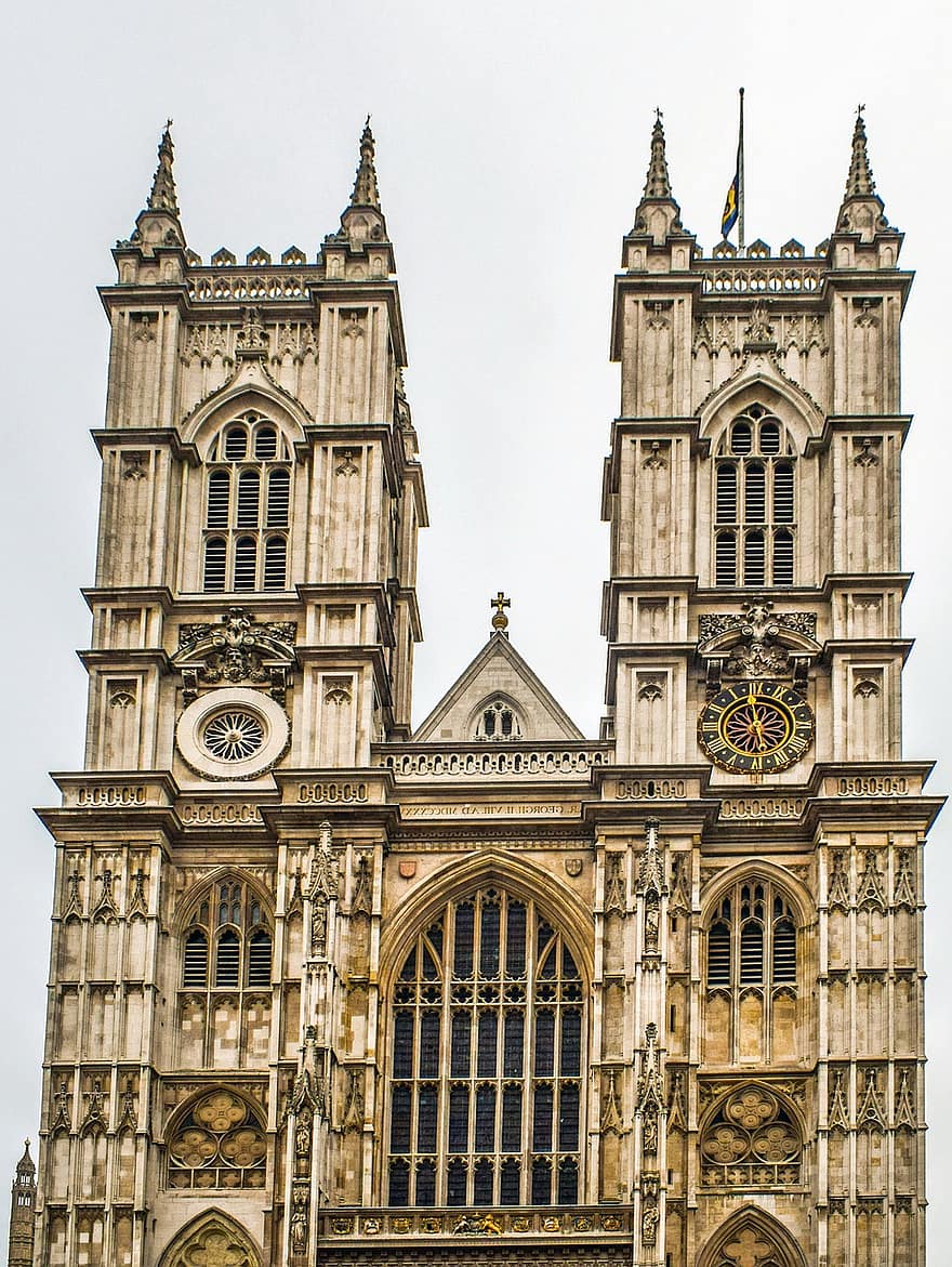 kyrka, byggnad, torn, Westminster Abbey, arkitektur, katedral, känt ställe, byggnad exteriör, religion, kristendom, historia