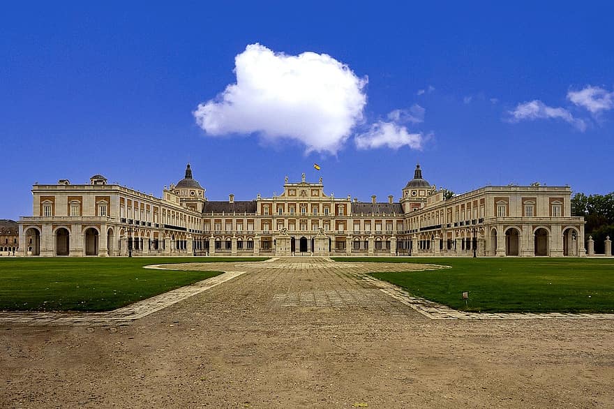 pałac królewski aranjuez, pałac, architektura