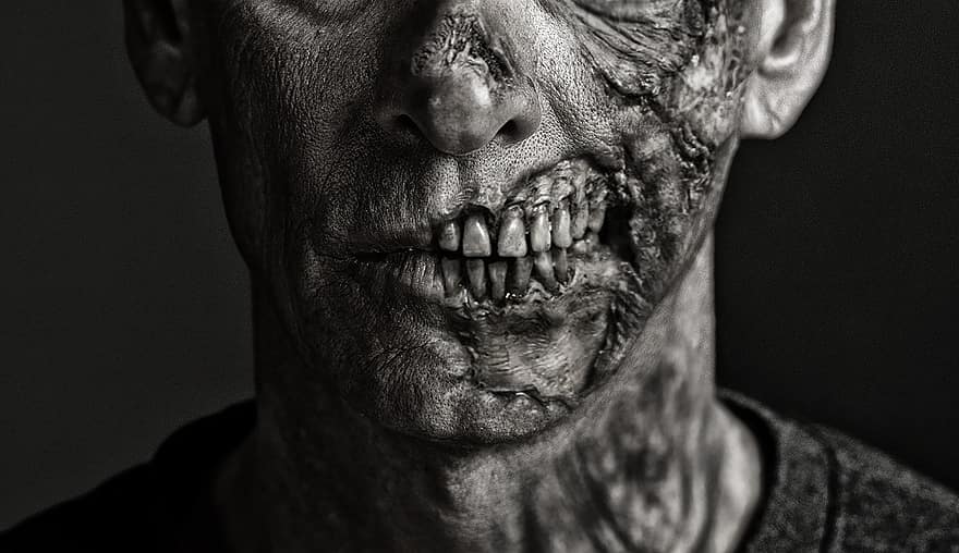 Zombie, Tod, tot, Tag der Toten, Mexiko, Mann, Fotografie, Gesicht, Arabesken, toussaint, Schädel