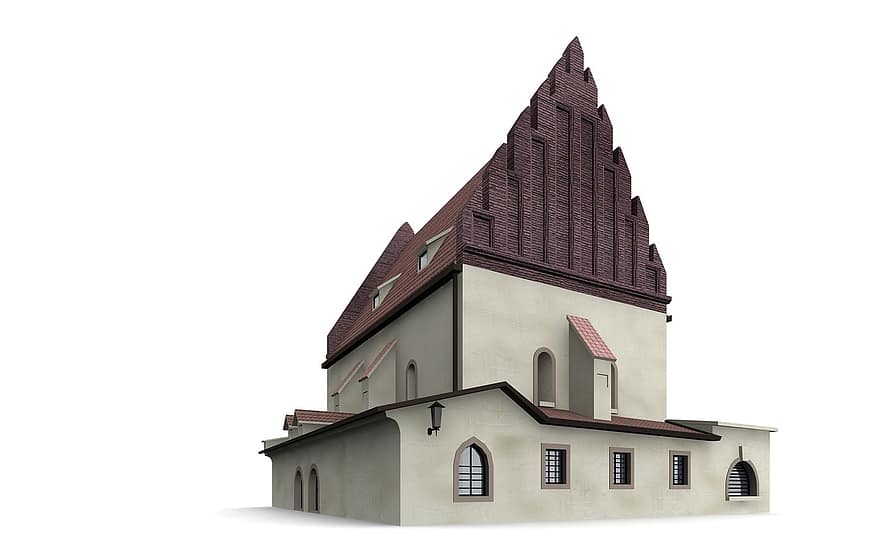 Παλαιά-νέα Συναγωγή, Πράγα, αρχιτεκτονική, Κτίριο, σπίτι, σημεία ενδιαφέροντος, ιστορικά, τουρίστες, αξιοθεατο, ορόσημο, ταξίδι στην πόλη
