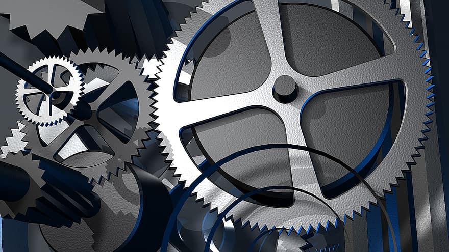 Gears, Mechanism, Mechanical, Technology, Cogwheel, Wheel, Engineering, Industry, Machine, Industrial, Engine