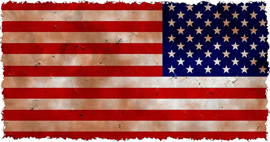 flagg, verdens flagg, rike, emblem, land, reise, stjerner og striper, Amerika, amerikansk flagg, usa, stater