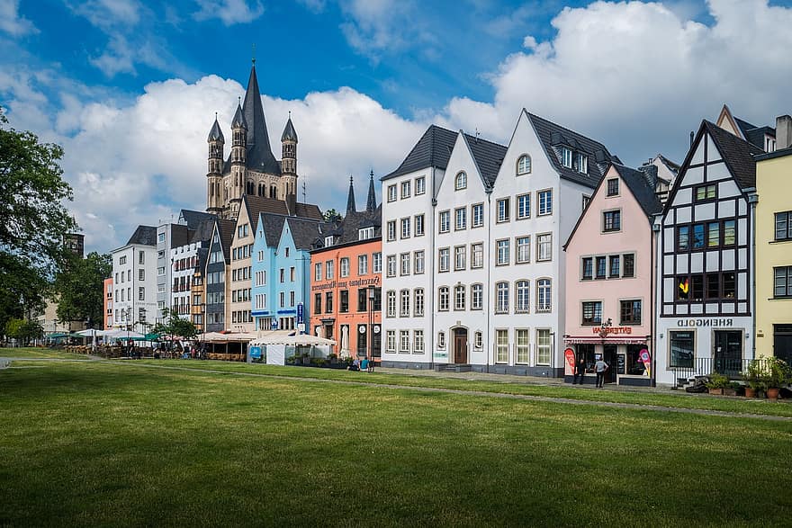 Hotelli Hayk, rakennukset, arkkitehtuuri, kaupunki, Orban, Kings Old Town, Köln, Saksa, kulttuuri, kuuluisa paikka, rakennuksen ulkoa