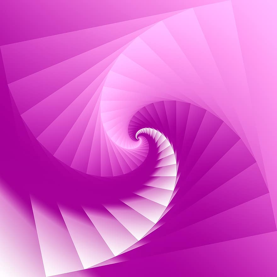 espiral, textura, retortijón, fractal, resumen, Espirografía, púrpura, fondo, simetría, geometría, escalera