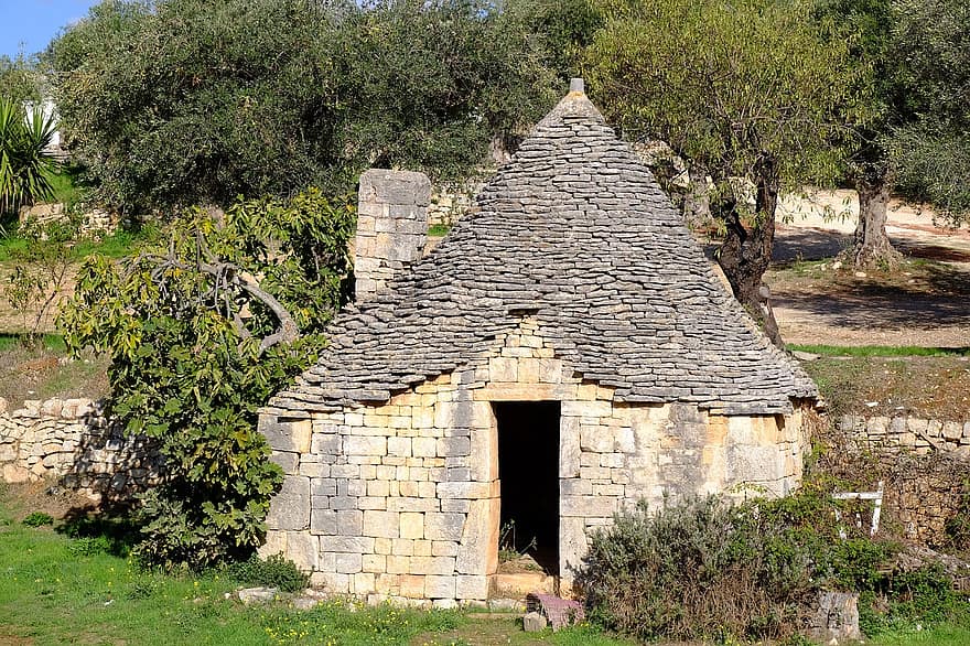 Trulli, Shelter, Historical, Ancient, old, rural scene, architecture, history, cultures, roof, farm
