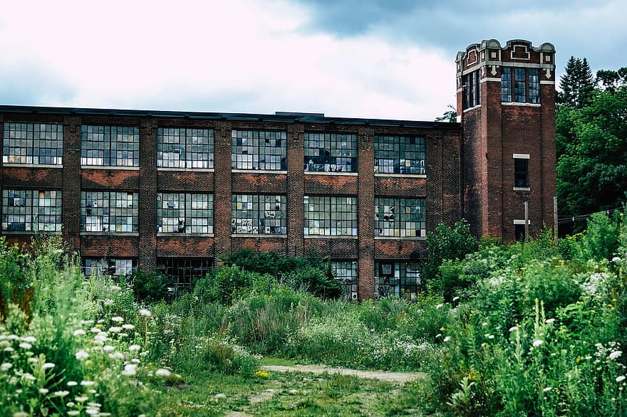 molino, abandonado, fábrica, industria, antiguo, ruina, edificio, arquitectura, pasado, arruinado, decaer