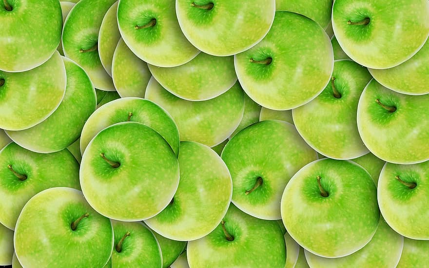 æbler, frugt, sund og rask, rødt æble, frisk frugt, mad, grøn, spise, organisk, frisk, grøn mad