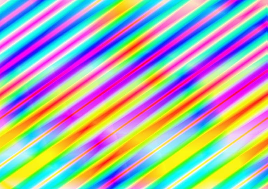 Background, Colorful, Texture, Abstract, Stripes, Fractals, Pattern, Lines, Wave, Movement, Swing