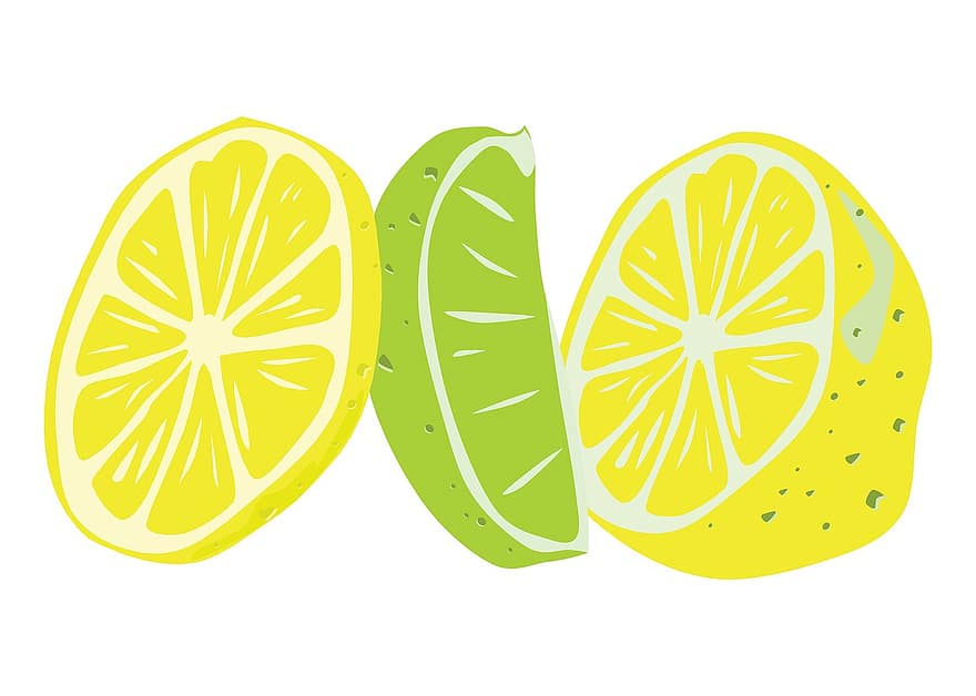 citron vert, citron, limonade, fruit, agrumes, acide, juteux, vitamine, Frais, jaune, jus