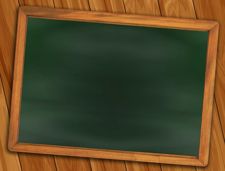 Board, School, Blackboard, Empty, Write, Chalk, Old, Teaching, Learn, Curriculum, Read