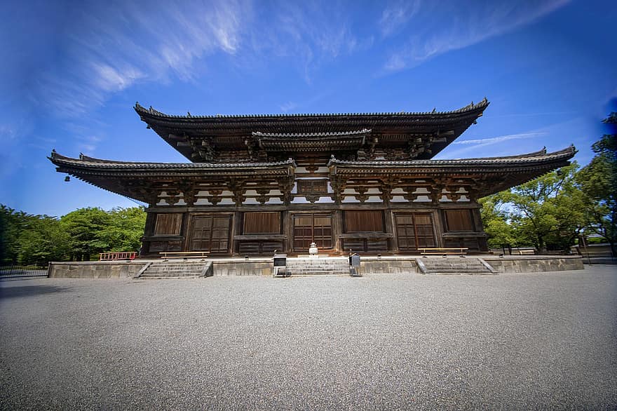 Toji šventykla, Japonija, kyoto, šventykla, Azijoje, orientyras, architektūra, japonų architektūra, budistų šventykla