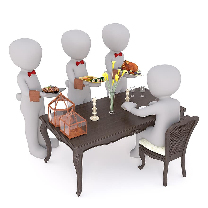 खा, कोर्स मेनू, साथ में, दावत, टेबल, Gedeckter तालिका, सेवा कर, वेटर, नाश्ता, रोटी, खाना