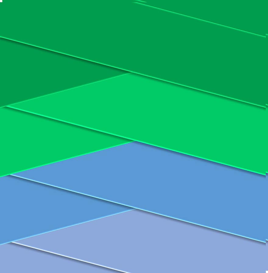 albastru, verde, geometric, benzi, 3d, nuanțe, forme, palid, pastel, fundal, textură