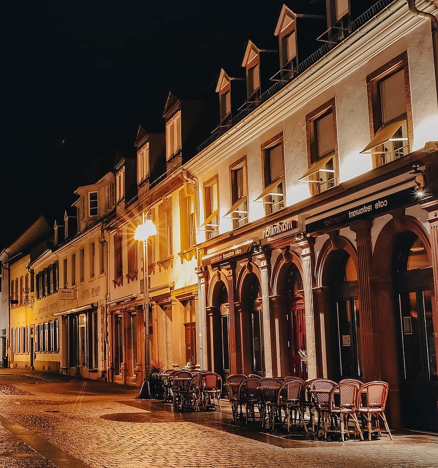 Speyer, Germania, noapte, stradă