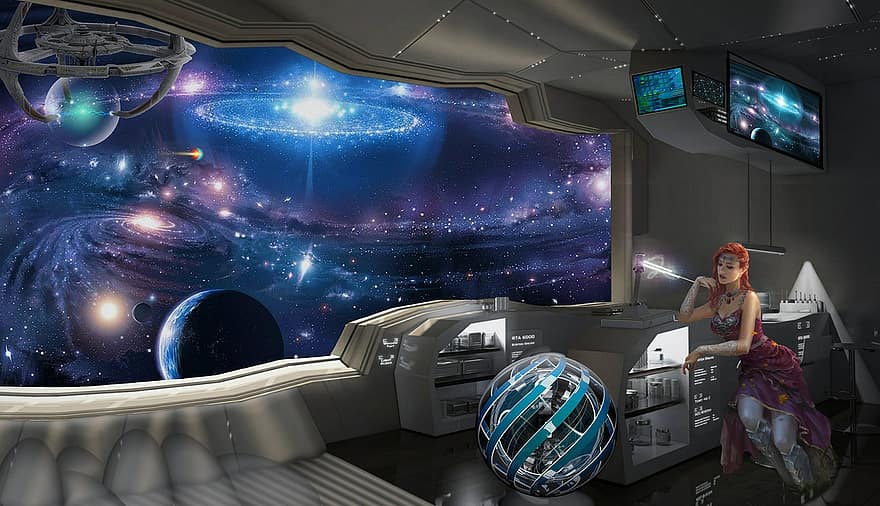 Alien, Galaxy, Cosmos, Space Travel, Sci-fi, Spaceship, Space, Futuristic, Planet, Deep Space, Future
