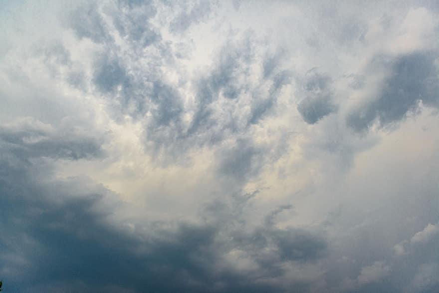 mraky, nebe, počasí, atmosféra, cloudformace, zataženo
