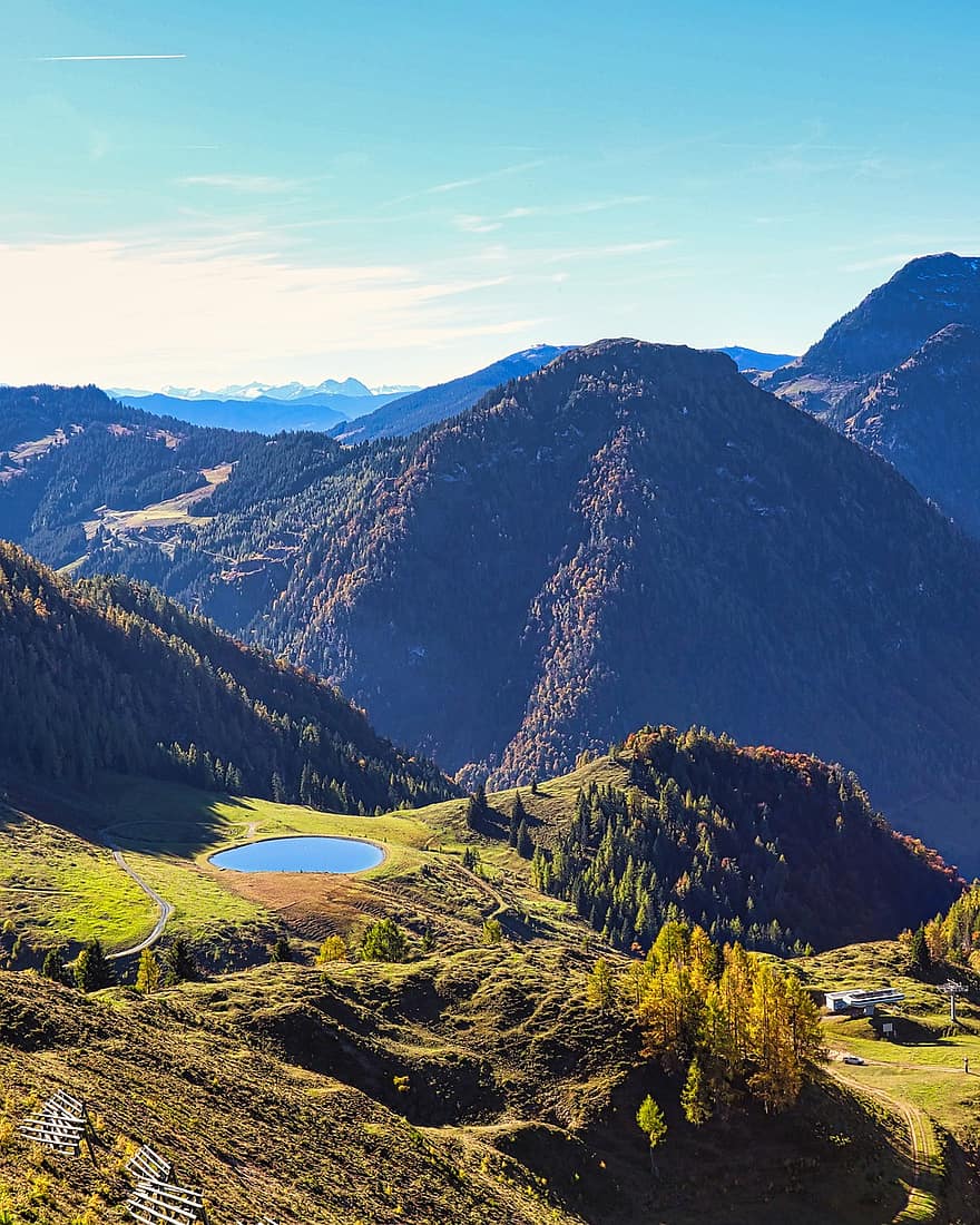 natureza, viagem, exploração, montanhas, descoberta, ao ar livre, Alpes, alpino, Áustria, Colina, montanha