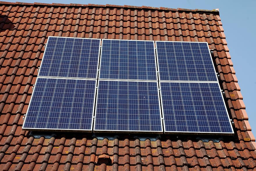 сонячна панель, енергія, потужність, дах, сонячна, ядерна енергетика, будинок, живлення, енергозабезпечення, сонячна енергія, альтернативна енергетика