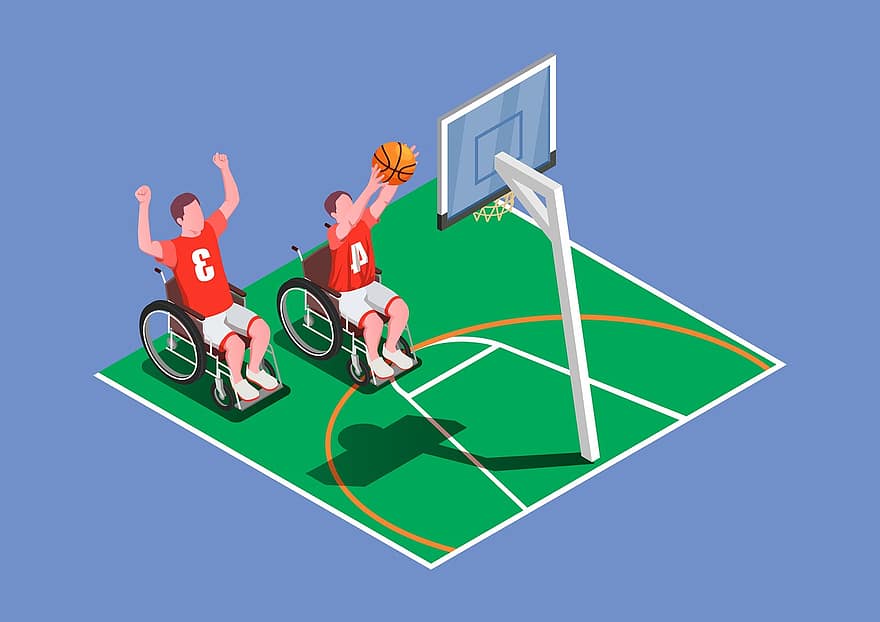 OL-idrettene, Integreringen av det sosiale, spesielle behov, Fysisk funksjonshemmede, mangfold, interaksjon, uførhet, stol, hjul, De handikappede, omsorg