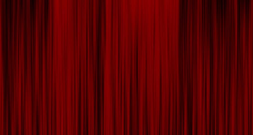 gardin, bakgrund, röd, tyg, textur, dekor, bio, opera, teater, film, elegans