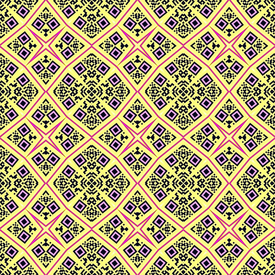 Seamless, Wallpaper, Geometric, Digital, Art, Pattern, Patterned, Graphic, Background, Abstraction, Abstract