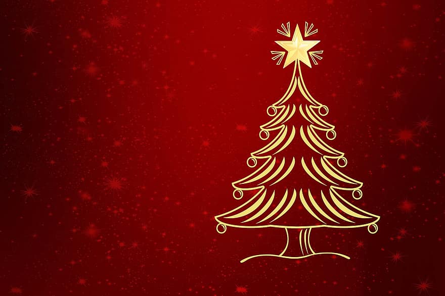 Weihnachten, Weihnachtsbaum, Weihnachten Wallpaper, Weihnachten Hintergrund, Grußkarte