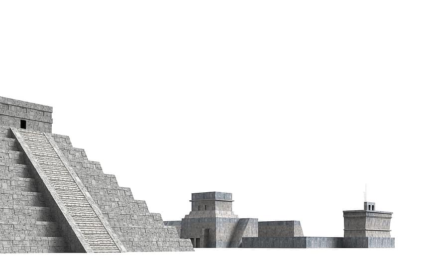 Pyramid, Mexico, Architecture, Building, Church, Places Of Interest, Historically, Tourists, Attraction, Landmark, Facade