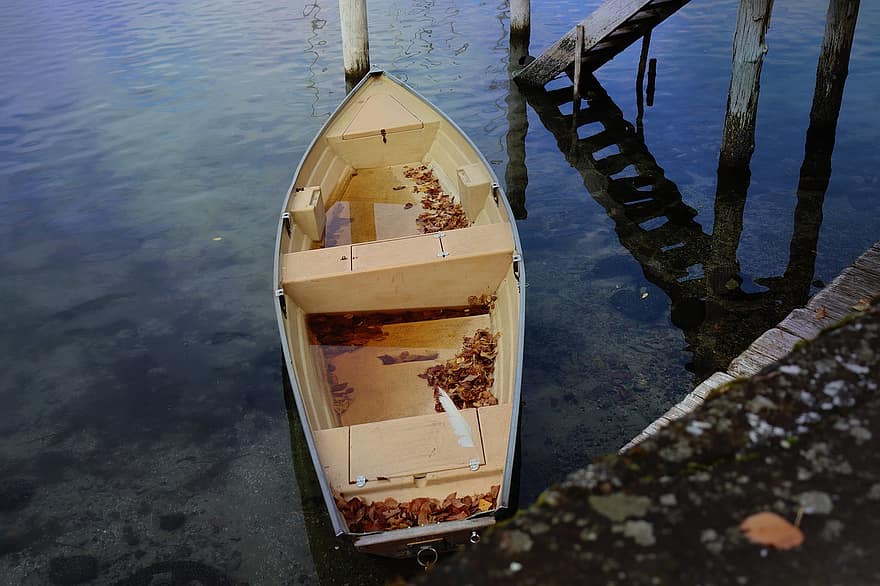 barcă cu vâsle, lac, Lacul Constance, natură, peisaj, Ludwigshafen