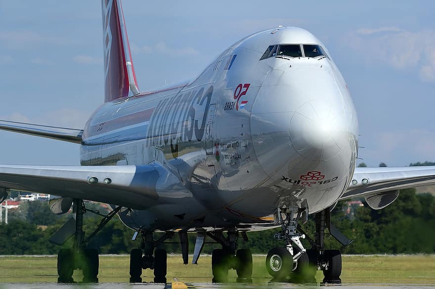 aeronave, avião, airbus, avião de passageiros, Boeing 747