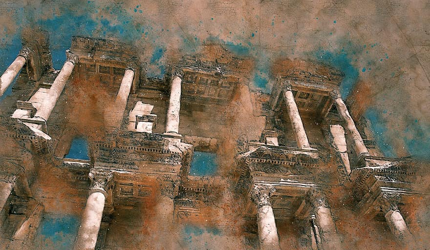 jaman dahulu, berbentuk kolom, Turki, kehancuran, bangunan, Roma, Arsitektur, arkeologi, kali Romawi, tempat-tempat menarik, liburan