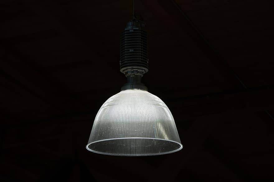 램프, 빛, 조명, 어두운, 인테리어 라이트, 갓, 인테리어 디자인