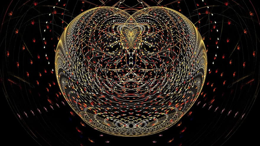 fractal, fractal art, digitaalinen taide, Maru, fantasia, tietokonegrafiikka, tila, pallo, abstrakti, maailmankaikkeus, design