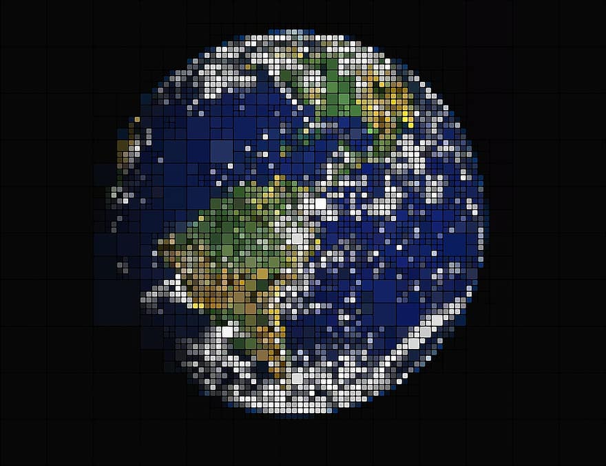 jord, planet, klot, värld, Karta, miljö, geografi, svart jord, Svart värld, Svart karta, Black Globe