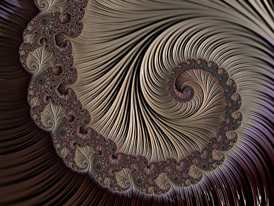 spiralformet, fraktal, abstrakt, matematisk, matematik, tælle, uendelig, kompleks, Julia Mængde