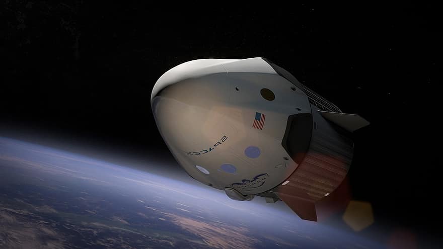 SpaceX, ruimteschip, satelliet, baan, luchtvaart, nasa, ruimte, wetenschap, vlucht, technologie, voertuig