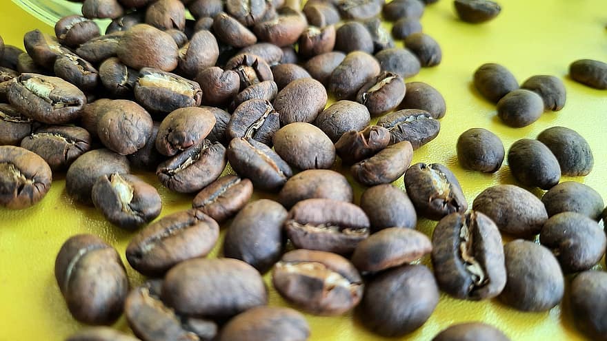káva, temný, hnědý, fazole, Pozadí, kofein, napít se, opečený, nápoj, semena, espresso