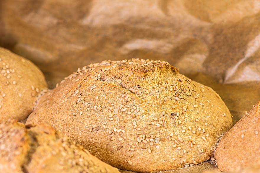 un pan, horneado, comida, recién horneado, hecho en casa, carbohidratos, corteza
