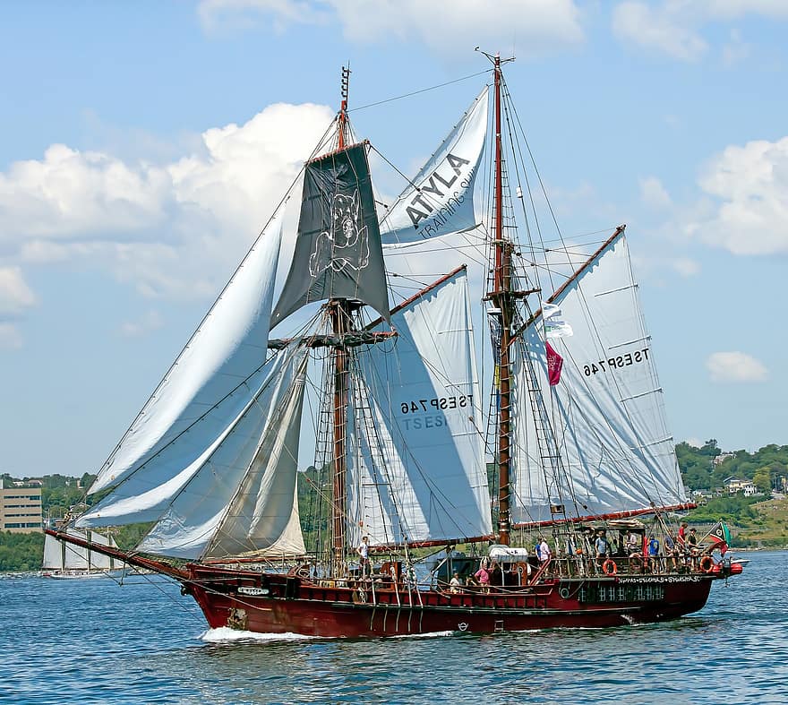 Atlya, vysoká loď, Sail Past