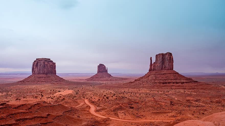 monument dalen, Navajo Tribal Park, Förenta staterna, sandsten, geologi, usa, turist attraktion, arizona, landskap, sten, sand