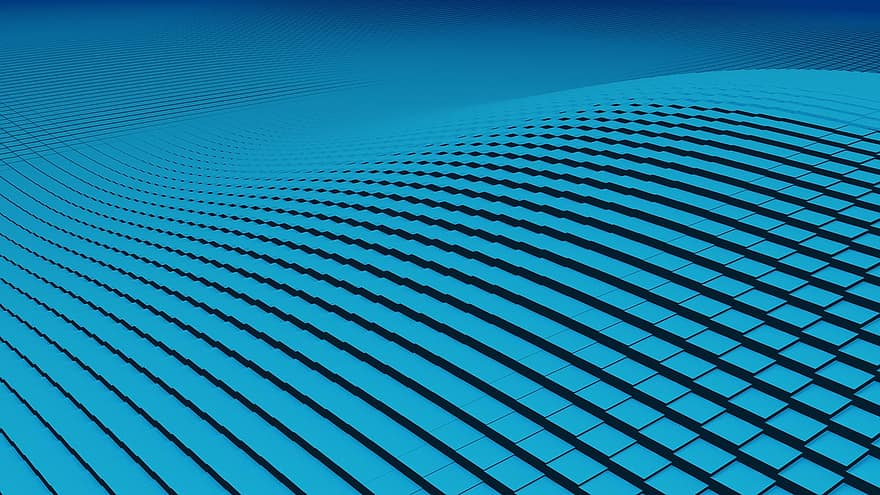 Grid, Abstract, Blue, Modern, Technology, Color, Structure, Creative, Style, Decoration, Pattern