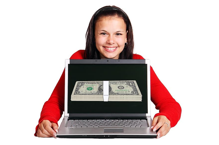 lave penge, Tjen penge online, penge, online, internet, kontanter, dollar, teknologi, markedsføring, salg