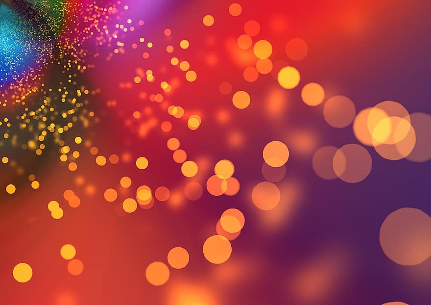 Bokeh, Background, Illuminated, Glowing, Light, Abstract, Lens Flare, Texture