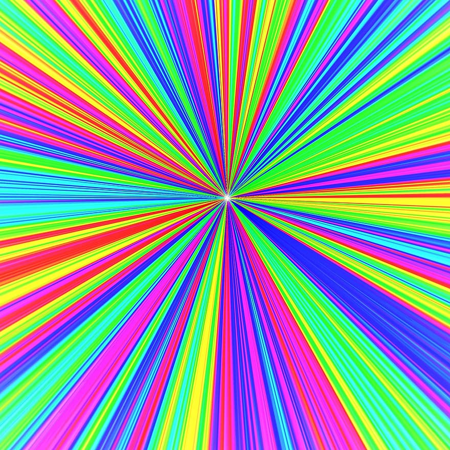 varavīksnes fons, krāsains, varavīksne